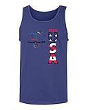 RIVEBELLA New Novelty Tee Pyeongchang Team USA Winter Sports 2018 Tank Top