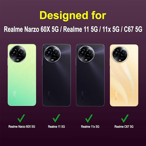 Image of Zapcase Back Case Cover for Realme Narzo 60X 5G | Compatible for Realme Narzo 60X 5G Back Cover | Liquid Silicon Magic Case with Camera Protection | Lavender