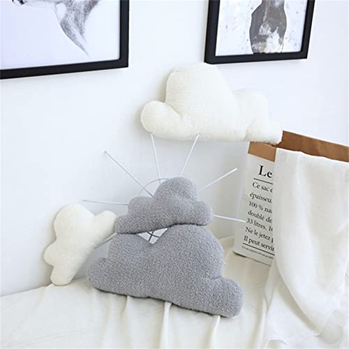 TROYSINC Wolken Kuscheltier Kissen Plüschtier Plüsch Dekoratives Kissen Stoff Plüschkissen Geburtstagsgeschenk für Kinder, Decor Kinderzimmer Zuhause Schlafzimmer