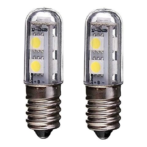 2 Bombillas LED E14 weiXuan para refrigerador y más Cover