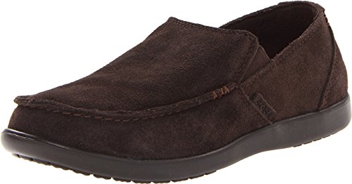 Crocs Men's 14756 Santa CZ SDE Loafer,Espresso/Espresso,7 M US