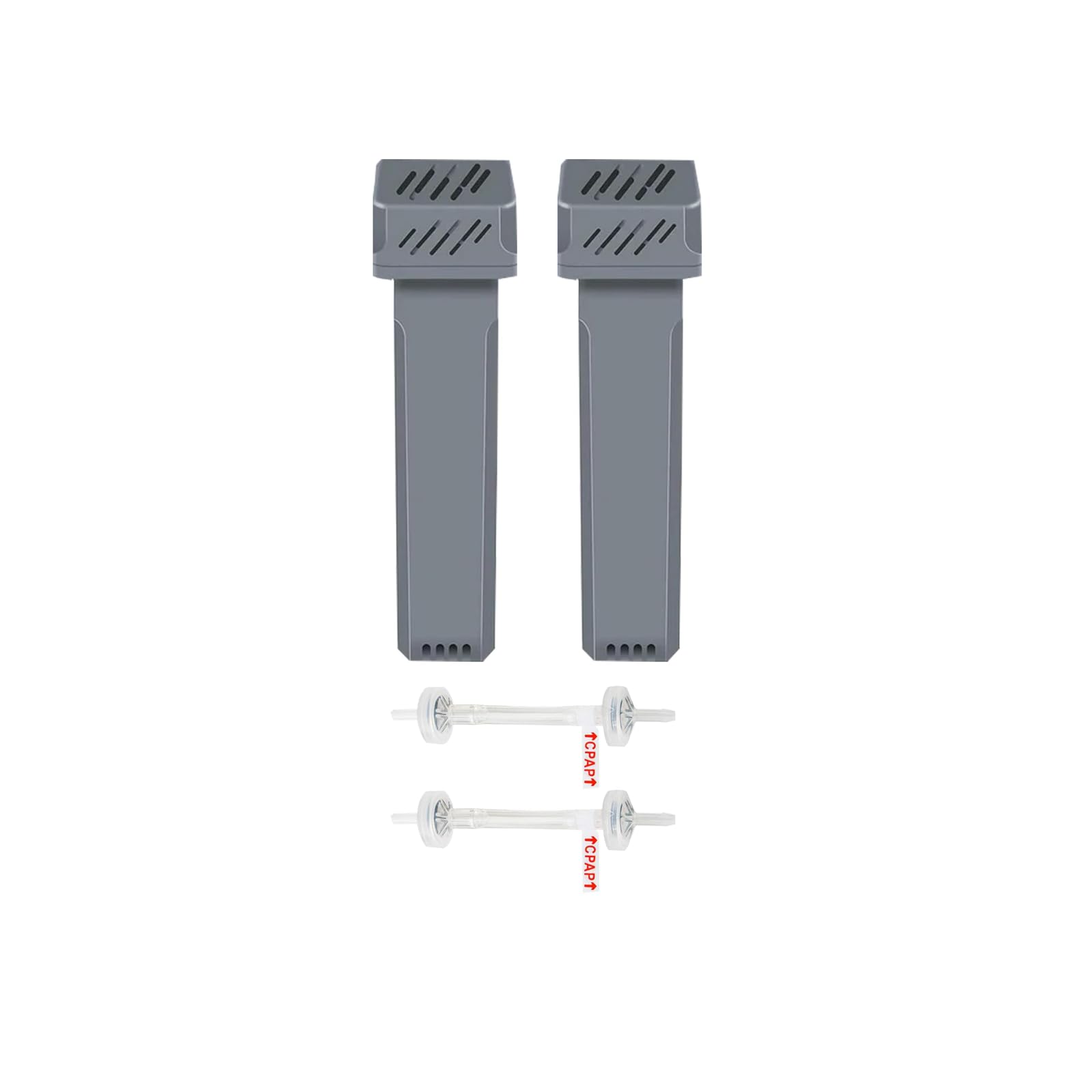 ELASUN Filter Replacement Kit for SC2, Same Quality as Original Cartridge Carbon Filters, Check Valve Kit Replacement CPAP Cleaning Device（4Pack）