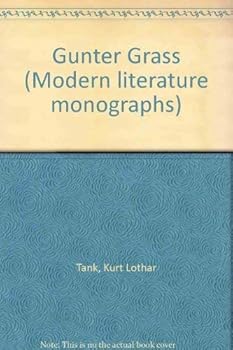Hardcover Gu¨nter Grass (Modern literature monographs) Book