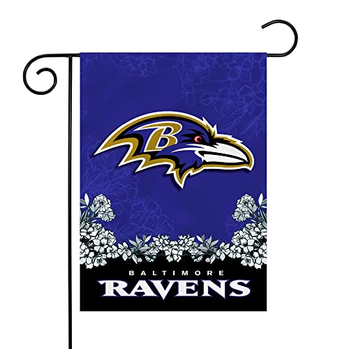 Image of Rico Industries NFL Standard /Primary 13 inch x 18 inch Double Sided Garden Flag - Great Gift for Men, Women, & Fans