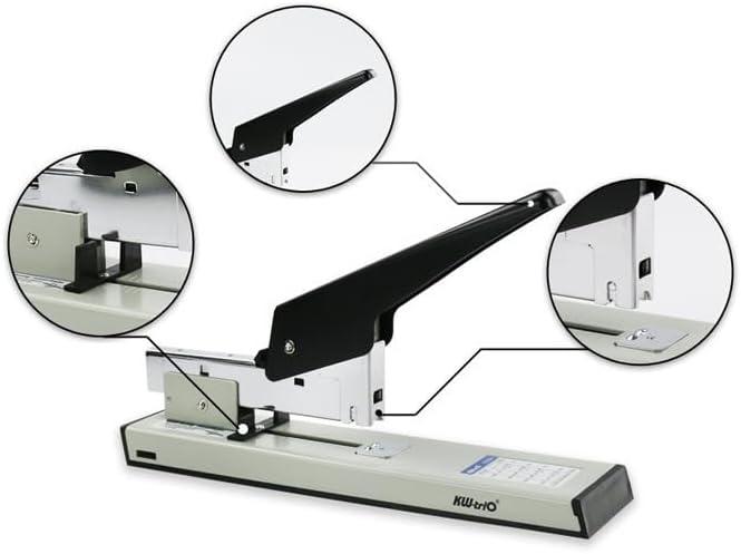 KW-Trio 050LAN Heavy Duty Stapler in use