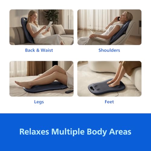 PHILIPS Back Massager with Heat, 5D Deep Tissue Shiatsu Lumbar Back Support - image 7