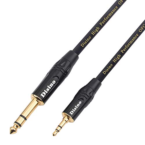 Amazon | DISINO 1/8 - 1/4 ステレオケーブル 高耐久 3.5mm ミニ