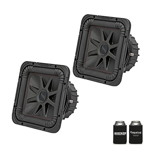 Kicker L7R Bundle - Two 45L7R104 10-Inch Dual 4-Ohm Subwoofers