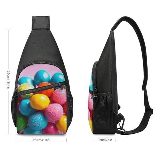 Morrales Colorful Candy Casual para Viaje y Senderismo miniatura 2