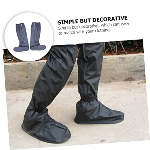 Fundas para zapatos antideslizantes, gruesas, impermeables para lluvia y barro, para actividades al aire libre miniatura 6