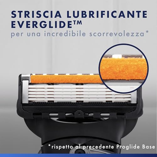 Gillette Proglide Lamette Da Barba per Rasoio Barba Manuale, 12 Lamette Gillette Proglide di Ricambio per Rasatura Profonda Uomo, Lame di Precisione per Rasoio Manuale Uomo - Immagine 2