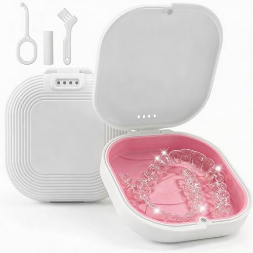 Retainer Case with Vent Holes Aligner Case Kit for Invisalign