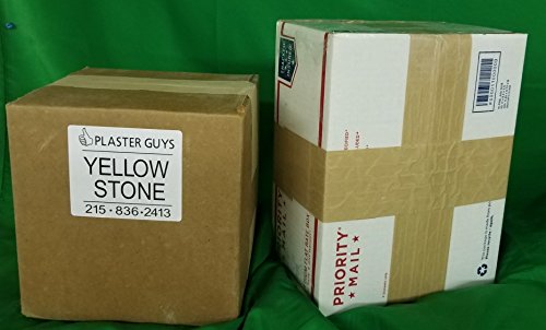 25 lb - Dental Yellow Buff Stone, Type III Lab Stone Yellow