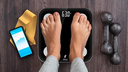 Miniatura 2 de Báscula inteligente para peso corporal y porcentaje de grasa  Monitorea músculos, composición corporal y análisis de salud  Báscula digital de baño