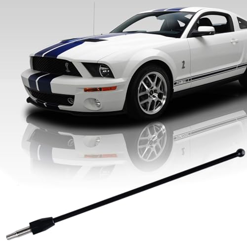 Covnikyer 8 Inch Short Antenna Mast Compatible with Ford Mustang GT V6 1979-2009 Replacement Car Antenna
