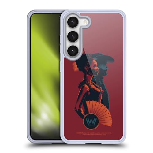 Funda de gel Westworld Maeve y Héctor para Samsung Galaxy S23 5G