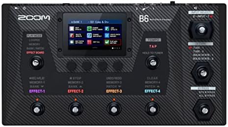Zoom B6 Multi-Effects Processor for Bass : Amazon.de 