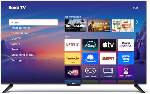 Roku Smart TV – 50-Inch Select Series 4K HDR RokuTV with Roku Enh...