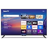 Roku Smart TV – 50-Inch Select Series 4K HDR RokuTV with Roku Enhanced Voice Remote, Brilliant 4K Picture, Automatic Brightness, & Seamless Streaming – Live Local News, Sports, Family Entertainment