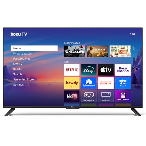 Image of Roku Smart TV – 50-Inch Select Series 4K HDR RokuTV with Roku Enhanced Voice Remote, Brilliant 4K Picture, Automatic Brightness, & Seamless Streaming – Live Local News, Sports, Family Entertainment