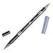 Produktbild Tombow ABT-623 Fasermaler Dual Brush Pen mit zwei Spitzen, purple sage