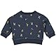 Müsli by Green Cotton Jungen Dragon Sweatshirt Baby Pullover Sweater, Night Blue/Pine/Moss/Spa Green, 56 EU
