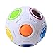2017 Pop Rainbow Magic Cube en plastique Boule Twist pour les adolescents de jouets éducatifs pour enfants adultes anti-stress, Malloom Souvenirs