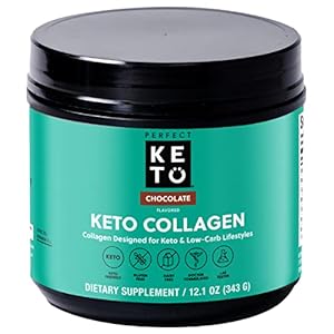 Perfect Keto Collagen Peptides Protein Powder with MCT Oil | Hydrolyzed Collagen, Type I & III Supplement | Non-GMO…