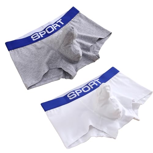 Mens Cotton underwear Bullet separate breathable sexy male elephant trunk boxers elephant Nose Mid waist