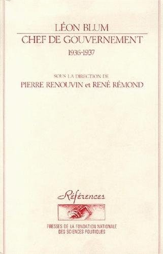 Télécharger Léon Blum, chef de gouvernement, 1936-1937 Livre eBook France