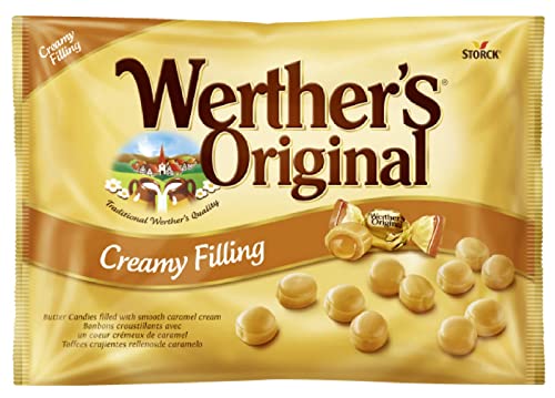 Caramelos werther´s original toffe relleno de caramelo bolsa 1 kg