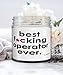 Funny Operator Candle B3st F-cking Operator Ever 9oz Vanilla Scented Candles Soy Wax