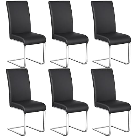 Yaheetech Chaise Salle à Manger 6 pièces Cover