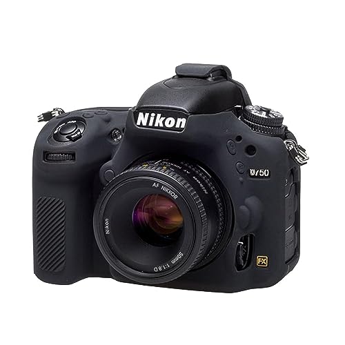 easyCover silicone custodia protettiva per fotocamera Nikon D750 (nero)
