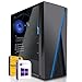 Produktbild SYSTEMTREFF® Basic Gaming PC AMD Athlon X4 970 4x4GHz | Nvidia Geforce GT 1030 2GB DX12 | 256GB SSD | 16GB DDR4 RAM | Windows 10 | WLAN Desktop Computer Rechner für Gamer, Zocker