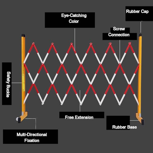 Barrière de circulation rétractable pour sécuriser un chantier éphémère - 4
