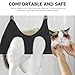 Abaodam Pet Grooming Hammock for Cats and Dogs Space-Saving Sling for Nail Trimming and Grooming Versatile Design for Animals Easy to Walls Doors