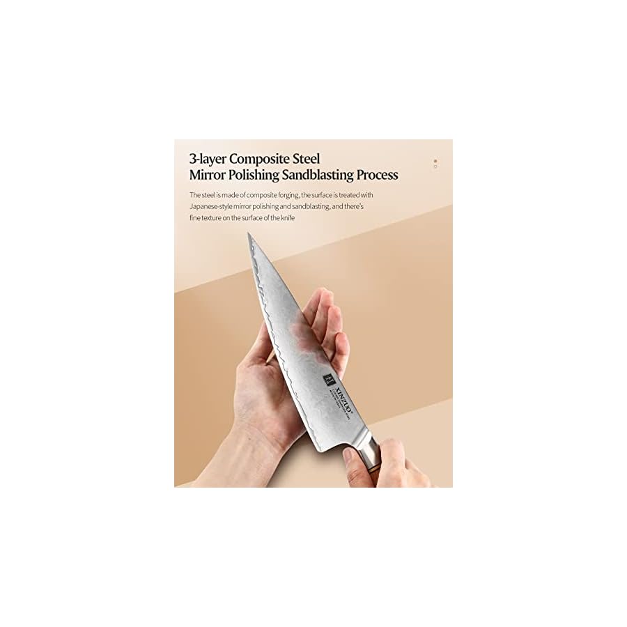 XINZUO-Chef-Knife-Set-Professional-Kitchen-Knife-Set-for-Chefs-and-Home-Cooking-High-Carbon-Steel-Knife-Set-Japanese-Knife-Set-with-Pakkawood-Handle-Gift-Box-Packing XINZUO Chef Knife Set, Professional Kitchen Knife Set for Chefs and Home Cooking, High Carbon Steel Knife Set, Japanese Knife Set with Pakkawood Handle, Gift Box Packing