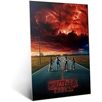 Displate - Póster metálico - Imán Mounted - Stranger Things
