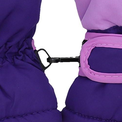 Motique Accessories Waterproof Stripe Ski Gloves for Youth - Image 6