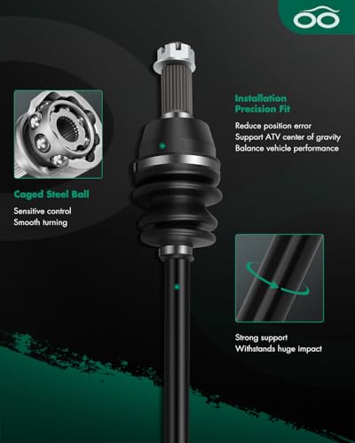 SCITOO Pair Rear CV Axle