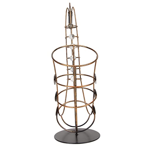 Soporte para botellas diseño saxofón de metal miniatura 1
