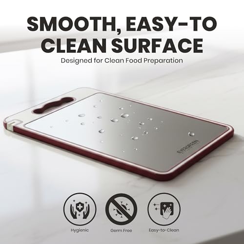 Tabla de Cortar Titanio Doble Cara con Afilador y Rallador miniatura 6