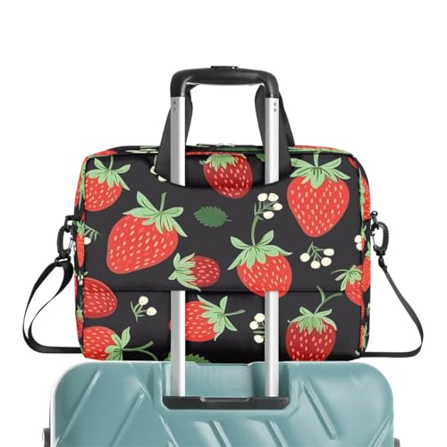 Bolsa para portátil con diseño de fresas 15.6 pulg. miniatura 6