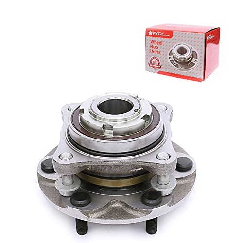 FKG 515040 (2WD Only) Front Wheel Bearing Hub Assembly for 05-19 Toyota Tacoma, 03-19 Toyota 4Runner, 07-09 Toyota FJ Cruiser, 05-17 Toyota Hilux, 6 Lugs