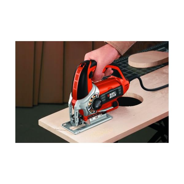 Black+Decker KS900SK Elektronik-Pendelhubstichsäge (620W) – Bild 5