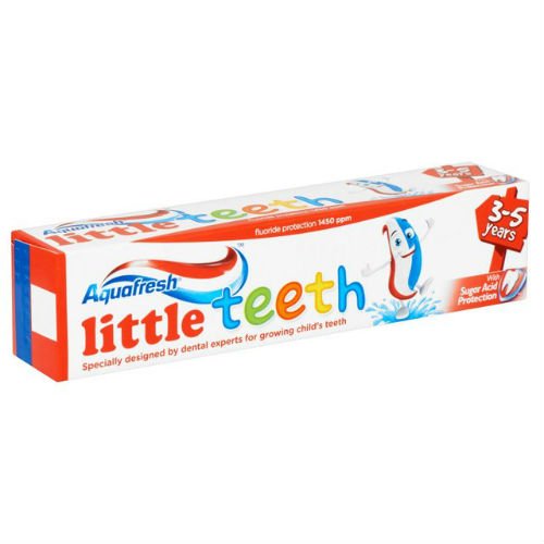 Aquafresh Toothpaste Little Teeth 3 - 5 Years 50ml Case of 4