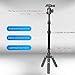 Tripod Extension Pole, 3 Section Tripod Extension Arm Strong Carrying Capacity Telescoping Pole Mini Tripod Lightweight Aluminum Alloy Tripod Extension Tube for Camera Tripod