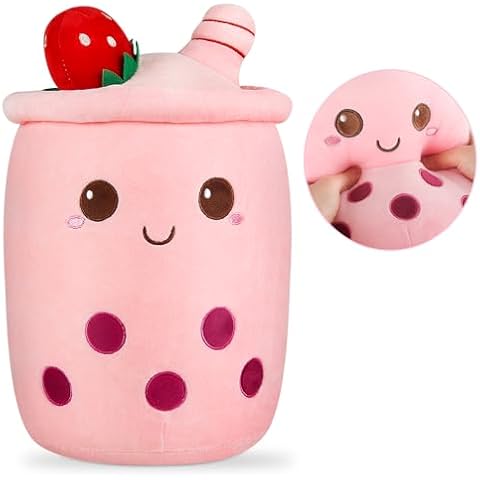 BoBa Plushie - Cute Bubble Tea Cushion Cover