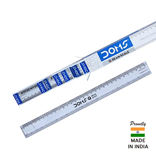 Regla Transparente Doms Q Series 30 cm Pack 10 Piezas miniatura 5
